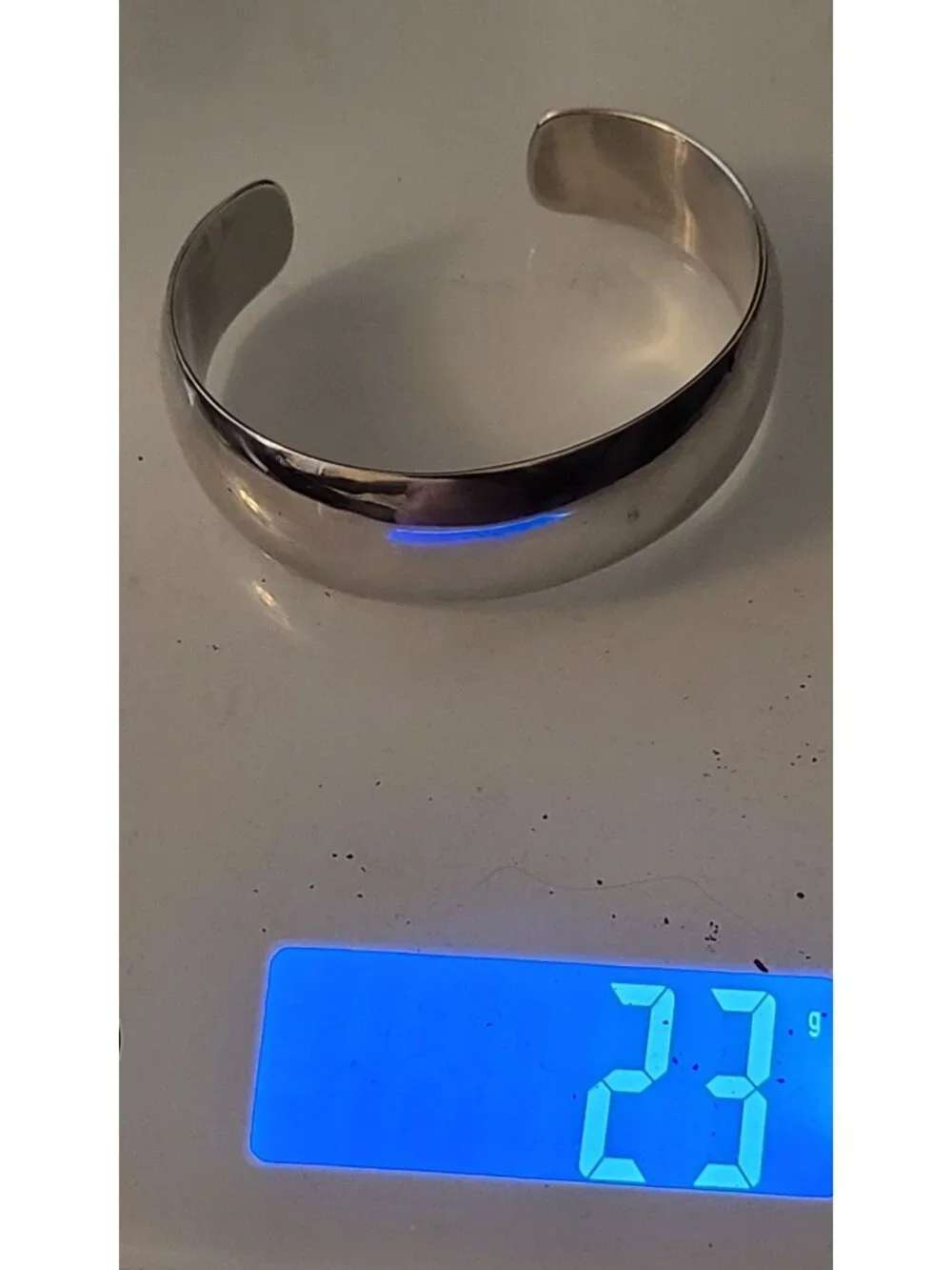 Vintage Navajo Tommy Singer TS Sterling Silver Cuff Bracelet 23g